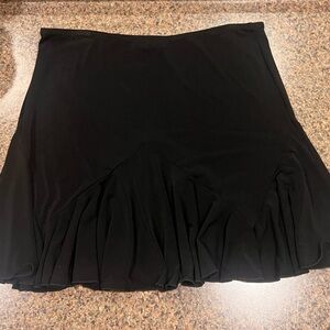Mini Black Skirt Flared